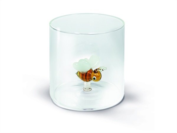 WD LIFESTYLE Bicchiere in vetro 250 ml, ape