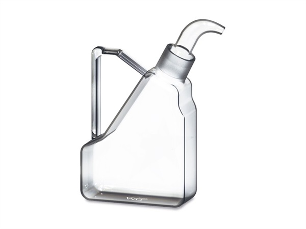 WD LIFESTYLE Oliera/Acetiera in vetro borosilicato tanica, 400 ml