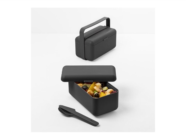 BLIM PLUS Lunchbox, bauletto s - carbon black