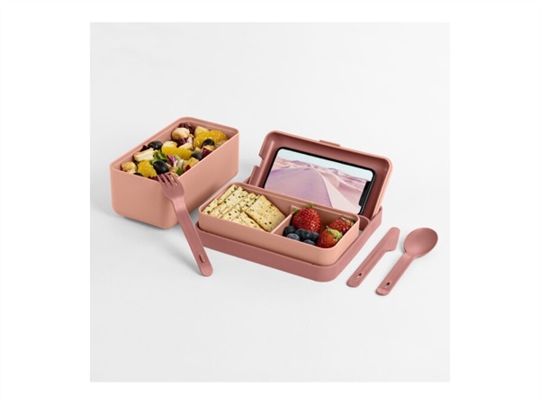 BLIM PLUS Lunchbox, bauletto m - flamingo pink