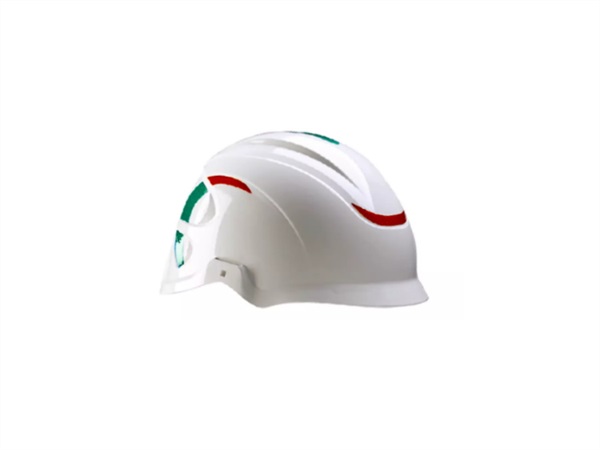 TRACTEL ITALIANA SPA Casco secureplus tricolore, bianco/rosso/verde
