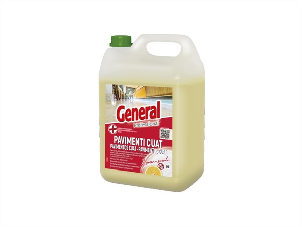 GENERAL PROFESSIONAL PAVIMENTI CUAT, Disinfettante deodorante pavimenti 5 kg