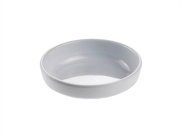 LEONE Piattino finger food opale bianco, Ø9x2,5 cm