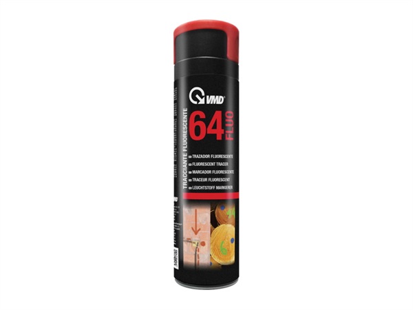 VMD Tracciante spray vmd 64, rosso fluo, 500 ml