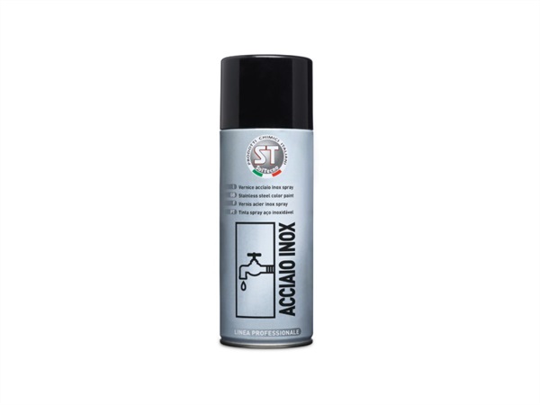 SOLTECNO Vernice acciaio inox spray, 400 ml