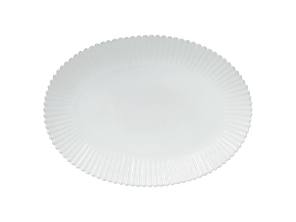 COSTA NOVA Pearl white, piatto ovale 50 cm