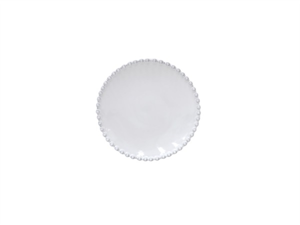 COSTA NOVA Pearl white, piatto piano 17 cm