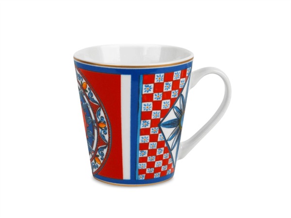 BACI MILANO Sole mio - Mug in porcellana - Ø 9,3 cm, H 10,2 cm