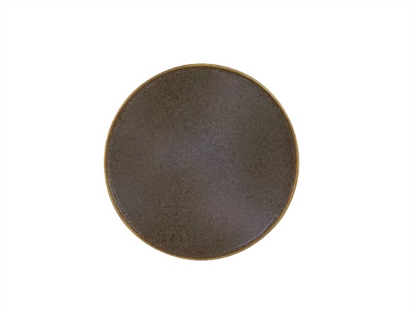 VISTA ALEGRE Bronze gold stone, piatto piano 22 cm