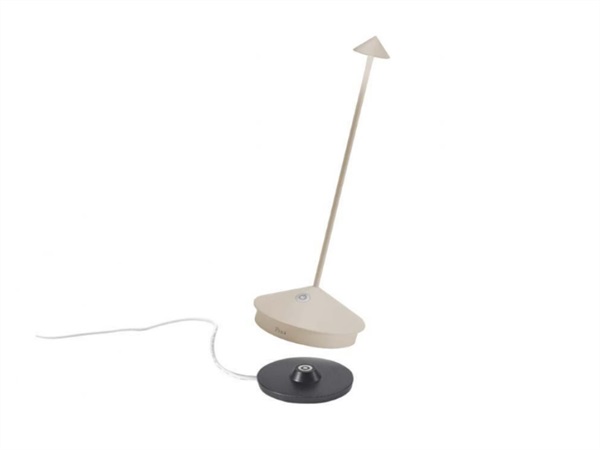 ZAFFERANO S.R.L. Pina pro lampada da tavolo ricaricabile - sabbia