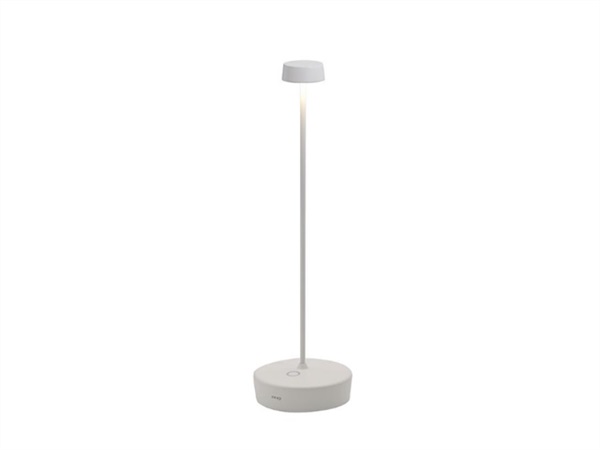 ZAFFERANO S.R.L. Swap lampada da tavolo ricaricabile - bianco opaco