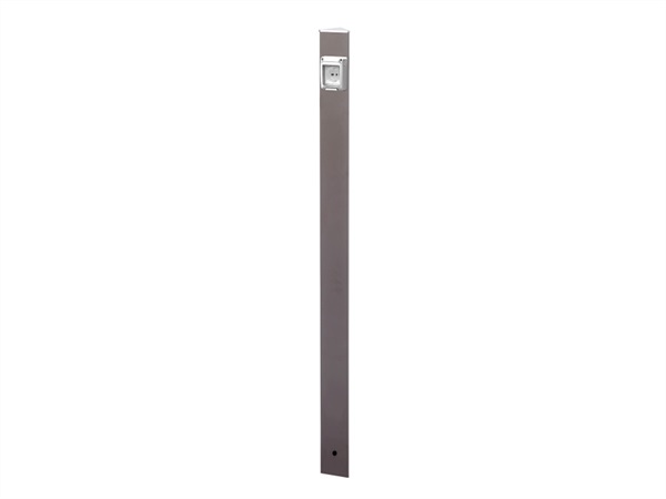 AQUAPOINT Electropoint, colonnina per presa elettrica, h. 120 cm, grigio tortora