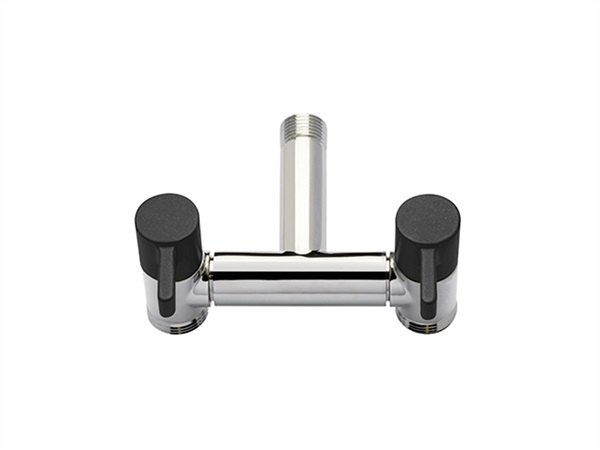 AQUAPOINT Rubinetto eco doppio, nero
