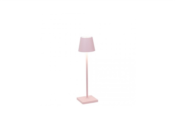 ZAFFERANO S.R.L. Poldina pro micro lampada da tavolo ricaricabile di zafferano - rosa