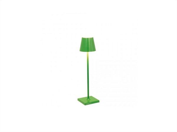 ZAFFERANO S.R.L. Poldina pro micro lampada da tavolo ricaricabile di zafferano - verde mela