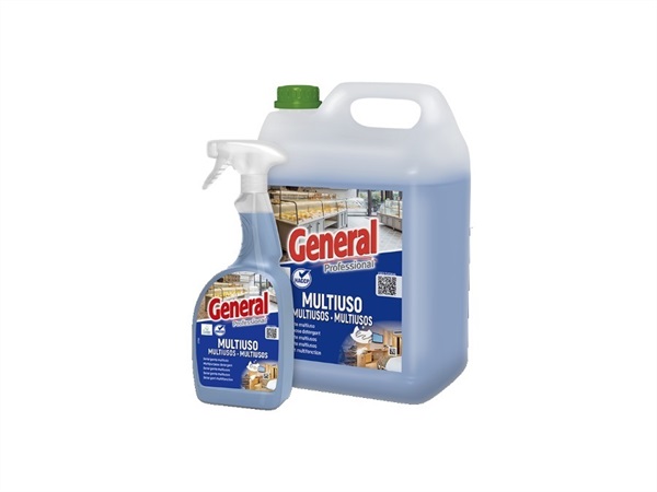 GENERAL PROFESSIONAL Detergente multiuso ecolabel, 750 ml