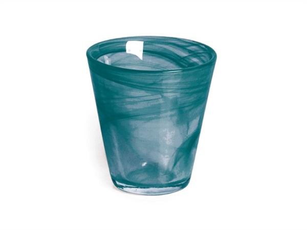 LE COQ Zephyrus, bicchiere di vetro verde petrolio cl 23