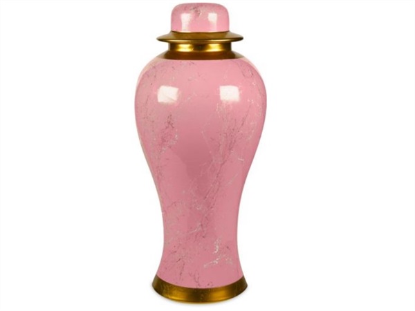 BACI MILANO ventagli - potiche rosa alta, h 48 cm