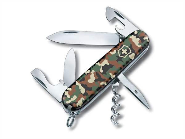 VICTORINOX Spartan, coltellino mimetico verde