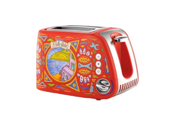 PAGNOSSIN BELLA ITALIA Bella italia, tostapane, rosso