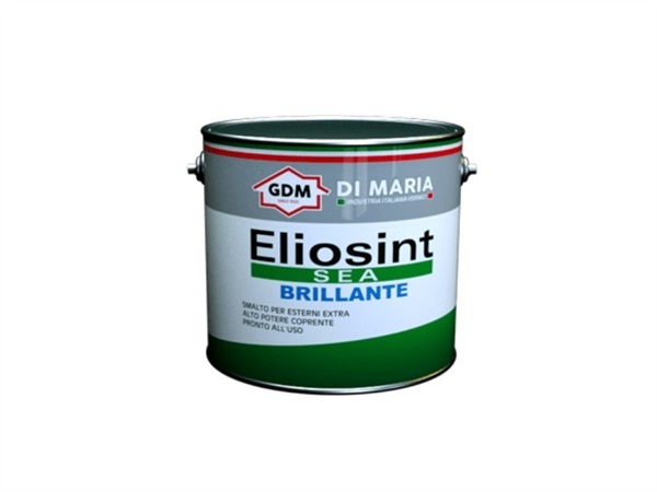 GIUSEPPE DI MARIA S.P.A Smalto sintetico Eliosint Sea brillante verde muschio ral 6005, 0,750 lt