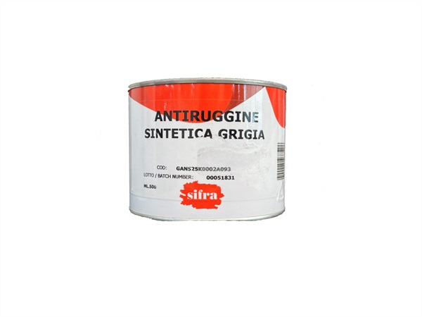 COLORIFICIO SIFRA Antiruggine sintetica, grigia, 500 ml