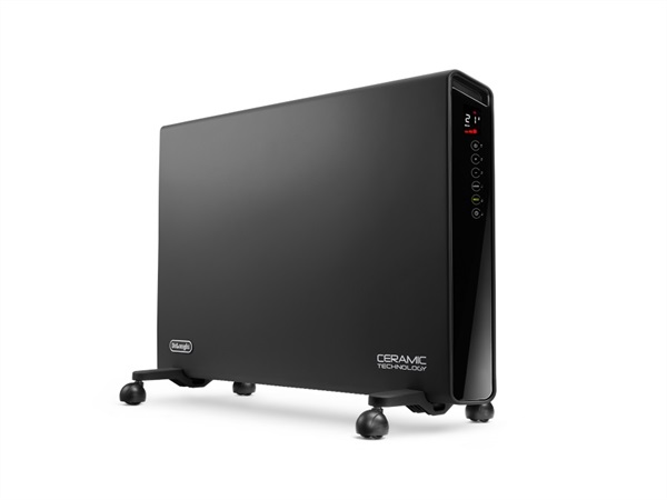 DE'LONGHI Termoconvettore portatile SLIM STYLE CERAMIC HX65L22 Grigio Antracite - De' Longhi