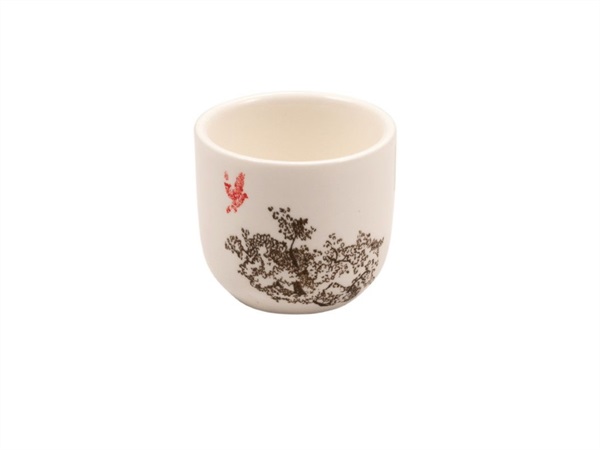 LE COQ Kerasia, bicchierino da sakè avorio cl 4
