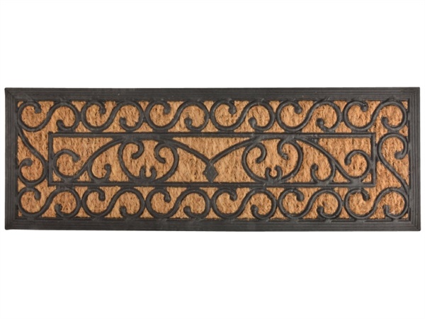 ESSCHERT DESIGN Tappeto in gomma e cocco Classic