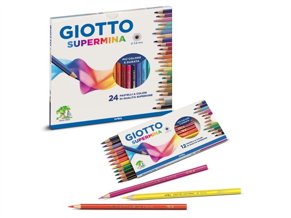 FILA Pastelli Giotto Supermina - Confezione in cartone