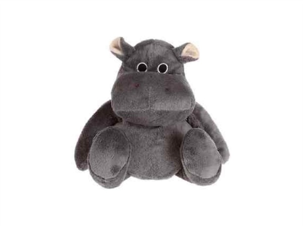 INNOLIVING Peluche Puppy Ippopotamo, Riscaldabile in Microonde, Profumato di Lavanda MD-661