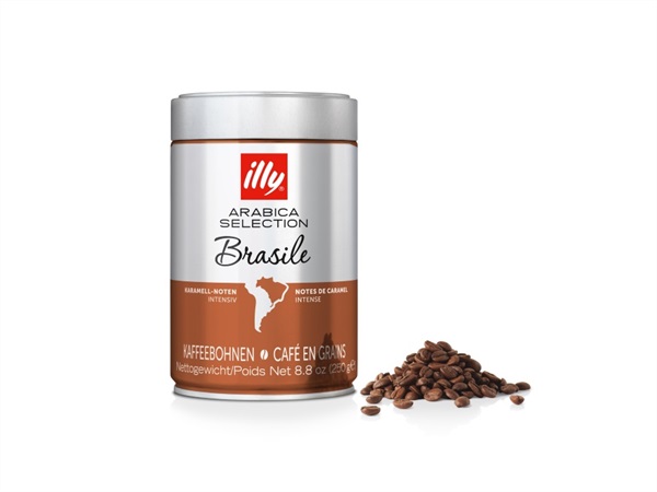 ILLYCAFFE' S.P.A Caffè in Grani Arabica Selection Brasile, 250gr