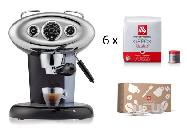 ILLYCAFFE' S.P.A Macchina caffè x7.1 nera