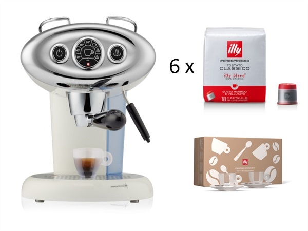 ILLYCAFFE' S.P.A Macchina caffè x7.1 bianca
