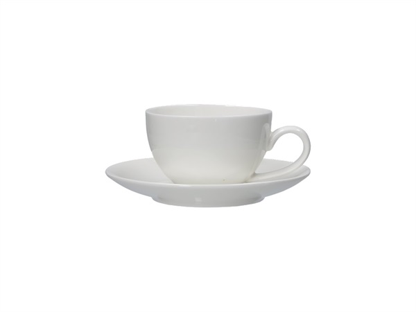 TAZZA LATTE JUMBO IN PORCELLANA BIANCA 45 CL