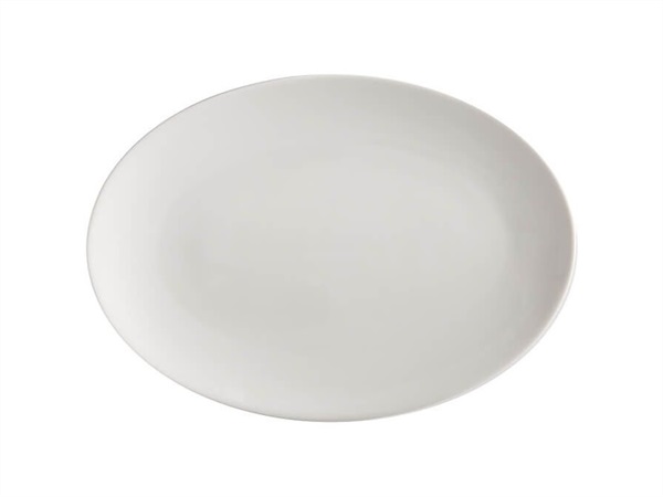 MAXWELL & WILLIAMS White basics, piatto ovale 35x25cm
