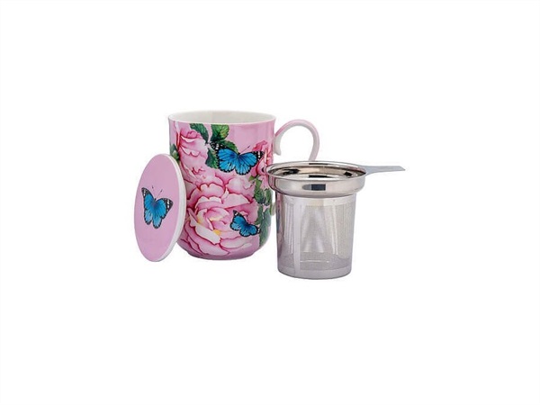 MAXWELL & WILLIAMS Posey, tazza con infusore 340 ml Cabbage Roses