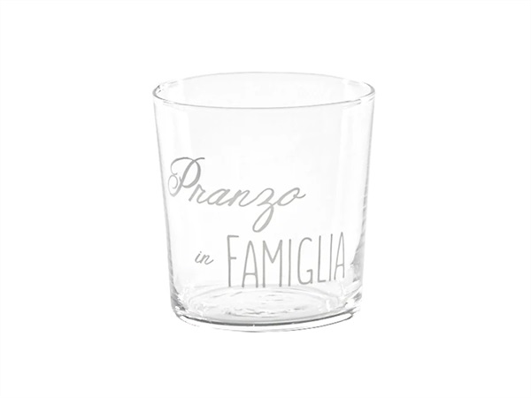 SIMPLE DAY LIVING & LIFESTYLE Bicchiere pranzo in famiglia, 35,5 cl