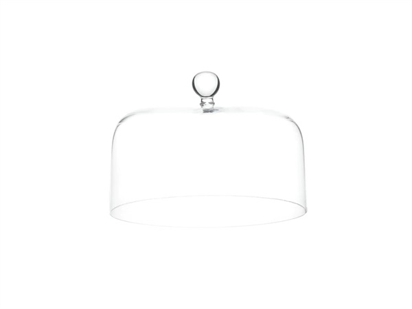SIMPLE DAY LIVING & LIFESTYLE Campana in vetro trasparente, Ø 24,5 cm