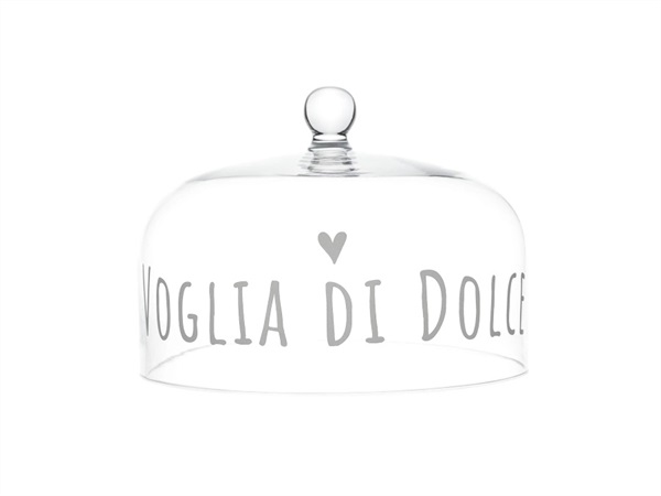 SIMPLE DAY LIVING & LIFESTYLE Campana in vetro voglia di dolce, Ø 24,5 cm