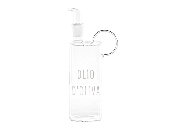 SIMPLE DAY LIVING & LIFESTYLE Oliera in vetro Olio d'oliva, 400ml