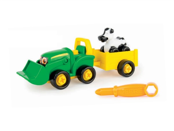 JOHN DEERE KIDS Trattore con rimorchio da montare