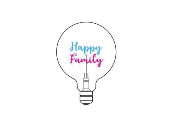 LIGHT NOTES Light notes bulb, Happy family