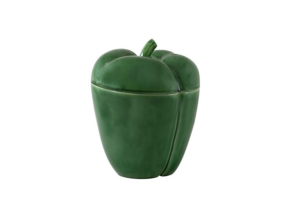 BORDALLO PINHEIRO Pimento, scatola grande verde 28 cm