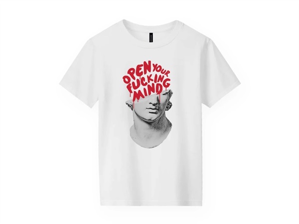 INDEPENDENT REPUBLIC T-Shirt, Open Mind White