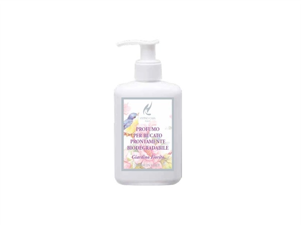 HYPNO CASA Profumo bucato biodegradabile giardino fiorito, 200 ml