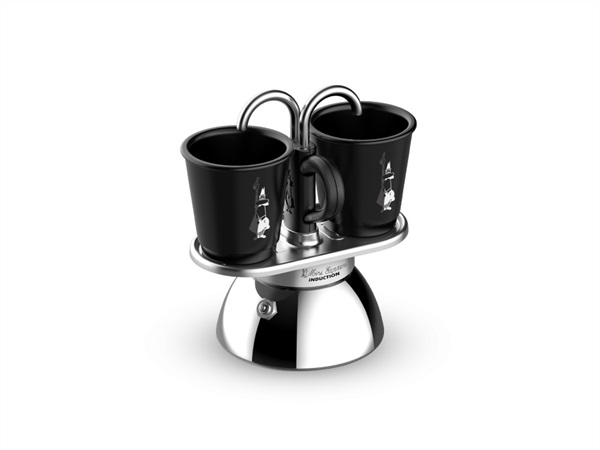 BIALETTI INDUSTRIE Mini Express Induction + 2 bicchierini