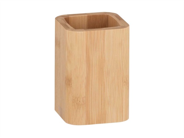 WENKO Portaspazzolino Bambusa in bambù