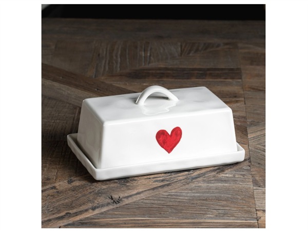 SIMPLE DAY LIVING & LIFESTYLE Burriera con Cuore Rosso