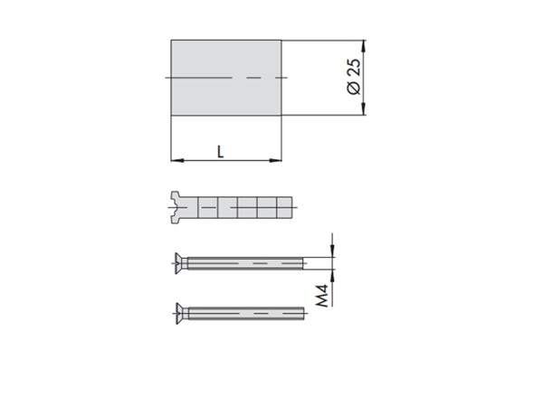 CISA KIT DI PROLUNGA PER CILINDRI L = 56 mm